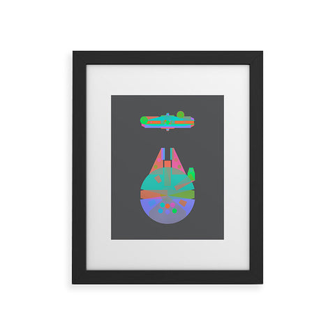 Fimbis Falcon Framed Art Print