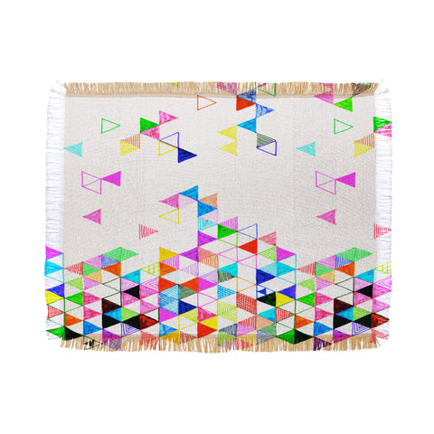 Fimbis Falling Into Place Throw Blanket