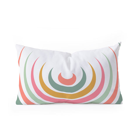Fimbis Festival Eclipse Oblong Throw Pillow