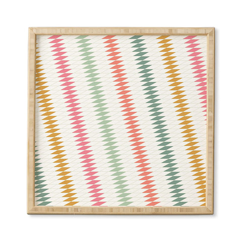 Fimbis Festive Stripes Framed Wall Art