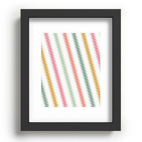 Fimbis Festive Stripes Recessed Framing Rectangle