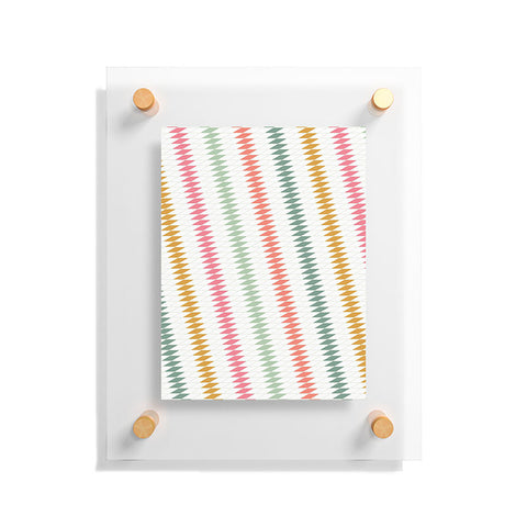 Fimbis Festive Stripes Floating Acrylic Print