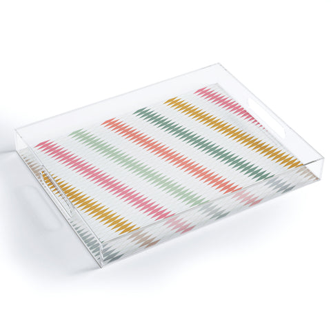 Fimbis Festive Stripes Acrylic Tray