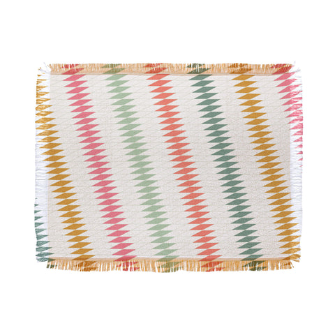 Fimbis Festive Stripes Throw Blanket