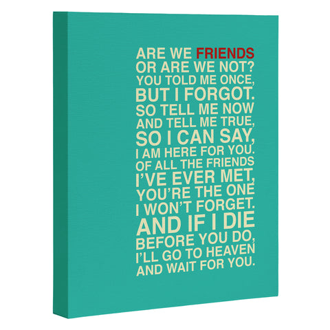 Fimbis Friends Art Canvas