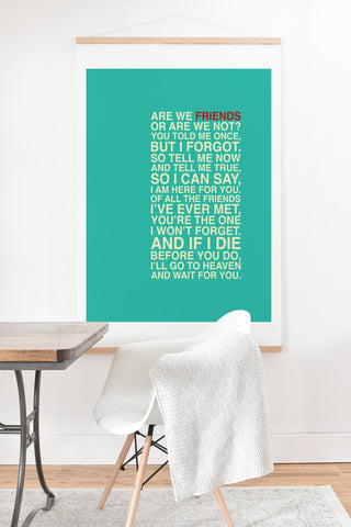 Fimbis Friends Art Print And Hanger