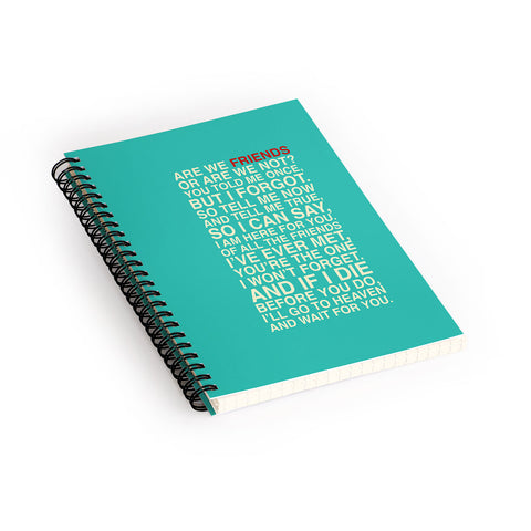 Fimbis Friends Spiral Notebook