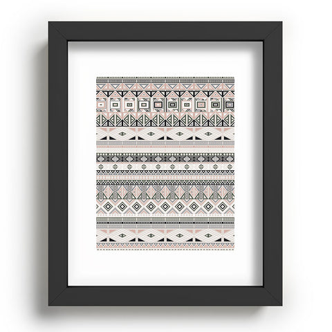 Fimbis Geometric Aztec 1 Recessed Framing Rectangle