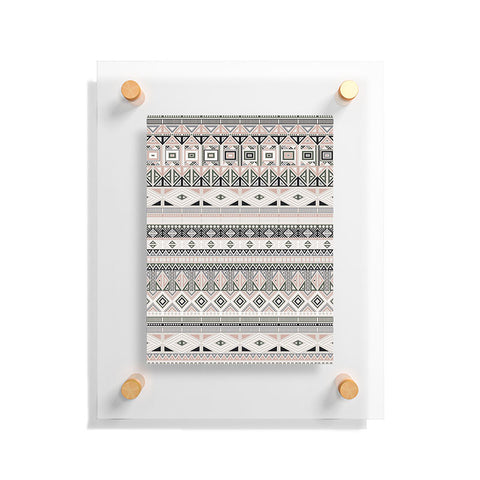Fimbis Geometric Aztec 1 Floating Acrylic Print