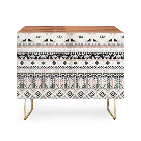 Fimbis Geometric Aztec 1 Credenza