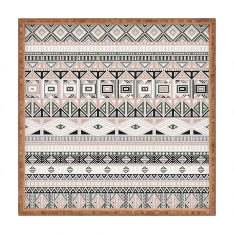 Fimbis Geometric Aztec 1 Square Tray
