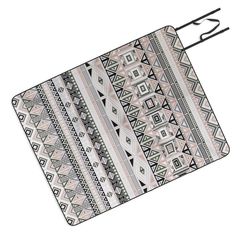 Fimbis Geometric Aztec 1 Picnic Blanket