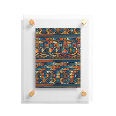 Fimbis Geometric Aztec 2 Floating Acrylic Print