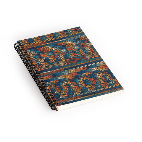 Fimbis Geometric Aztec 2 Spiral Notebook