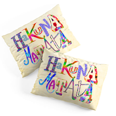 Fimbis Hakuna Matata Pillow Shams