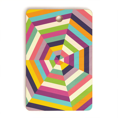 Fimbis Heptagon Quilt Cutting Board Rectangle