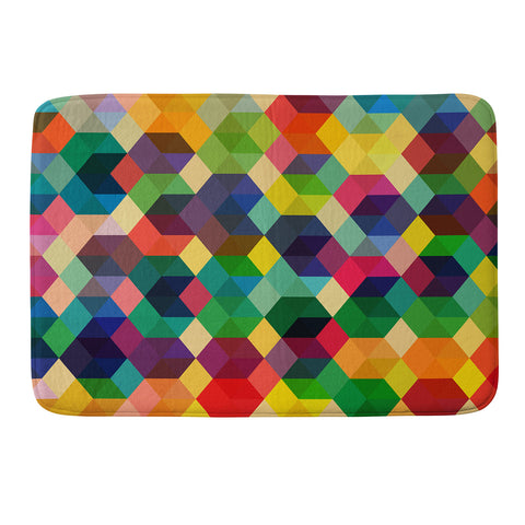 Fimbis Hexagonzo Memory Foam Bath Mat