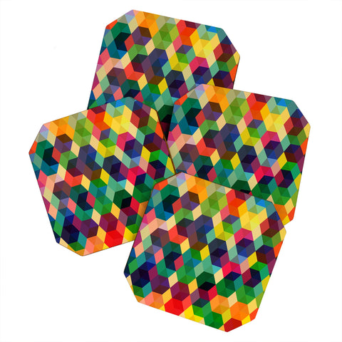 Fimbis Hexagonzo Coaster Set