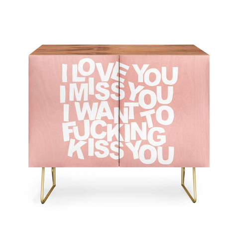 Fimbis I Want To Kiss You Credenza