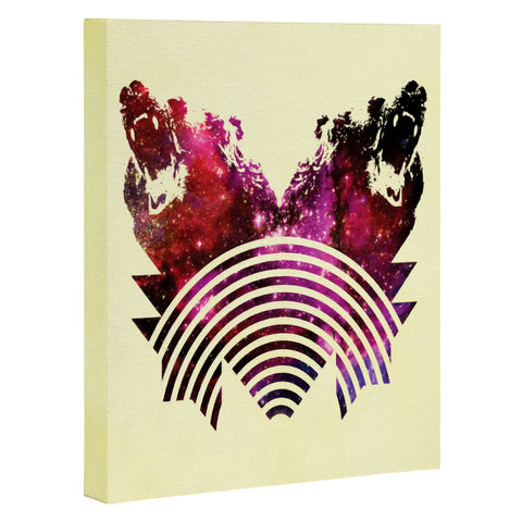 Fimbis Its A Grizzly Space Out There Art Canvas