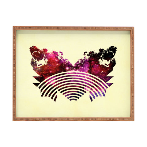 Fimbis Its A Grizzly Space Out There Rectangular Tray