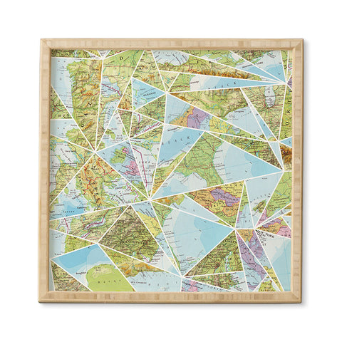 Fimbis Its A Mixed Up World Framed Wall Art