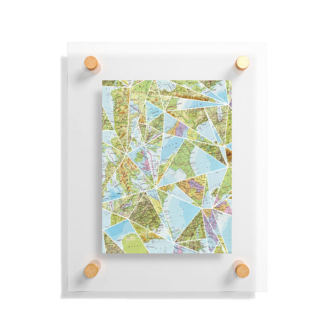 Fimbis Its A Mixed Up World Floating Acrylic Print