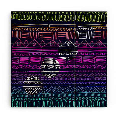 Fimbis Izis Wood Wall Mural