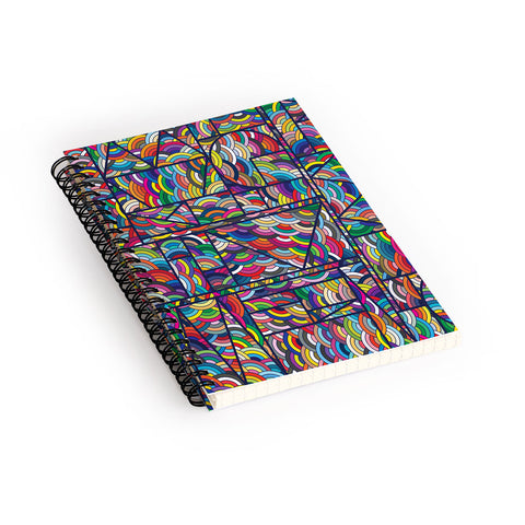 Fimbis Kaku Technicolor Spiral Notebook