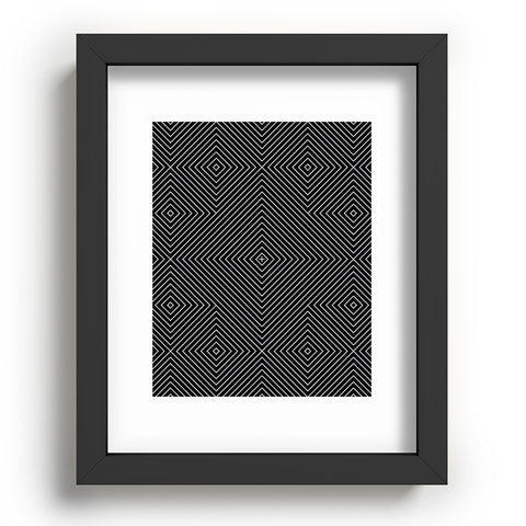 Fimbis Kernoga Black and White 1 Recessed Framing Rectangle