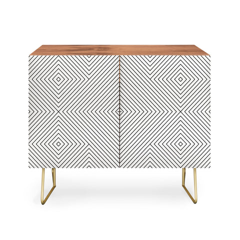 Fimbis Kernoga Black and White 2 Credenza