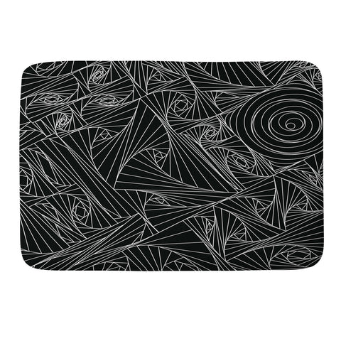 Fimbis Kooky Geometric Memory Foam Bath Mat