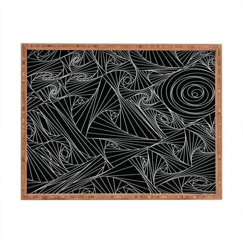 Fimbis Kooky Geometric Rectangular Tray