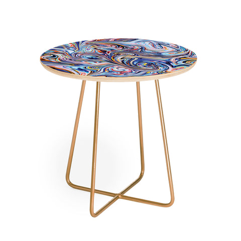 Fimbis Lazar Liquify Round Side Table
