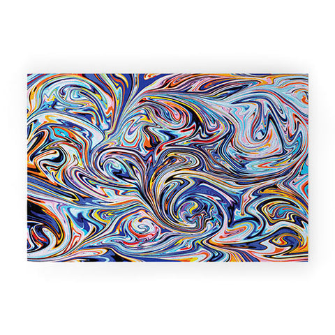 Fimbis Lazar Liquify Welcome Mat