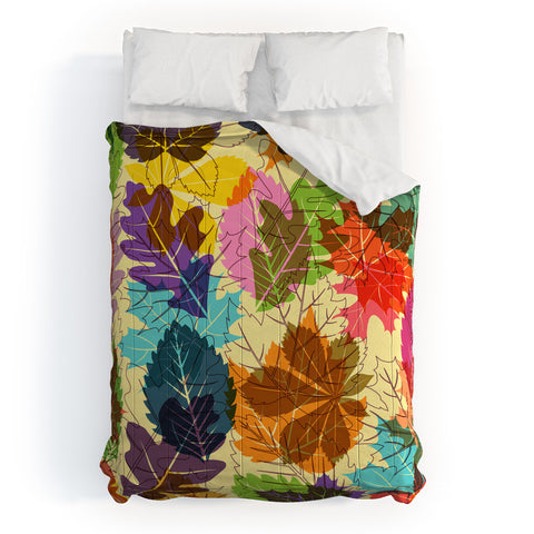Fimbis Leaves Autumn Comforter