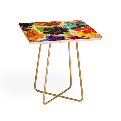 Fimbis Leaves Autumn Side Table