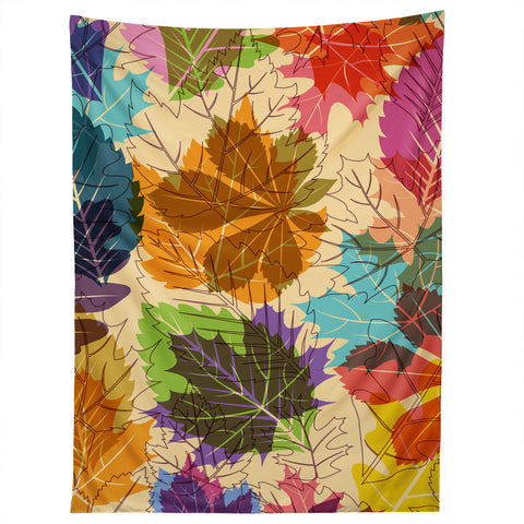 Fimbis Leaves Autumn Tapestry