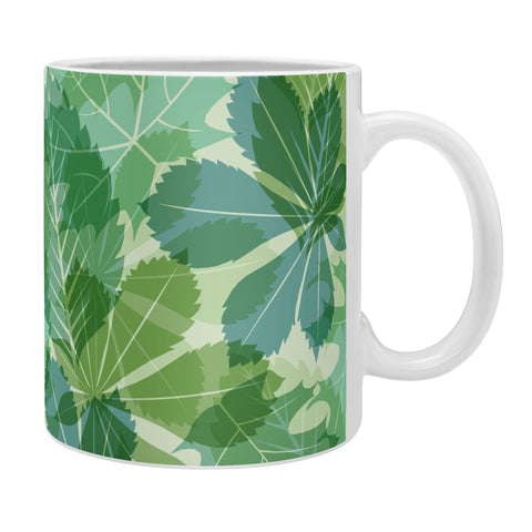 Fimbis Leaves Green Coffee Mug