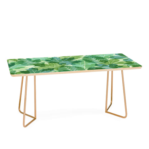 Fimbis Leaves Green Coffee Table