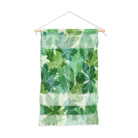 Fimbis Leaves Green Wall Hanging Portrait