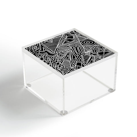 Fimbis Monochrome Chaos Acrylic Box