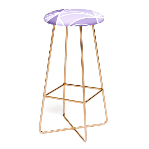 Fimbis Mosaic Purples Bar Stool