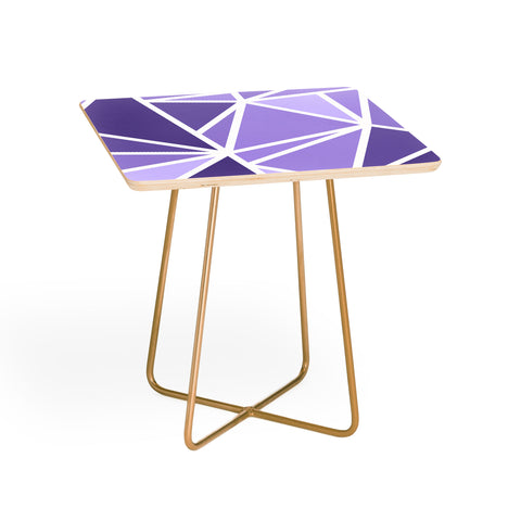 Fimbis Mosaic Purples Side Table