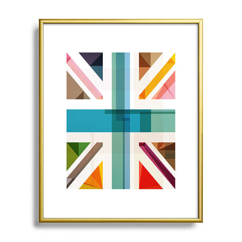 Fimbis MultiCultural Britain Metal Framed Art Print
