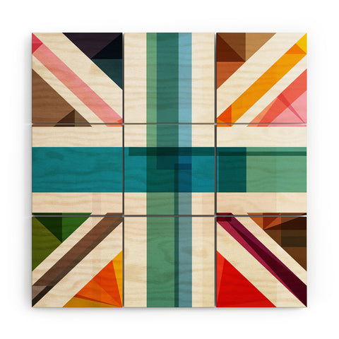 Fimbis MultiCultural Britain Wood Wall Mural