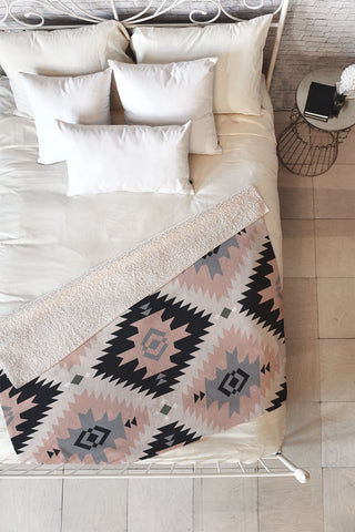 Fimbis NavNa B Fleece Throw Blanket