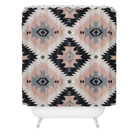 Fimbis NavNa B Shower Curtain