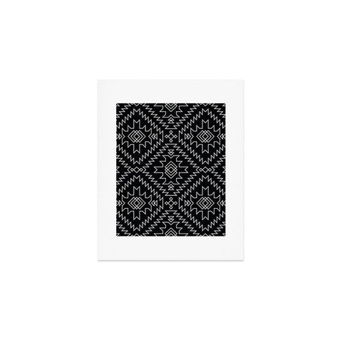 Fimbis NavNa Black and White 1 Art Print