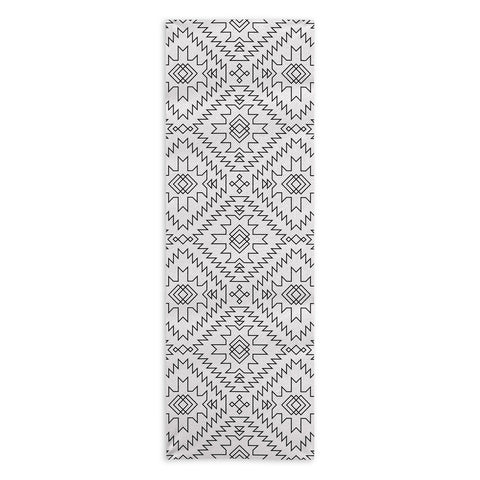 Fimbis NavNa Black and White 2 Yoga Towel